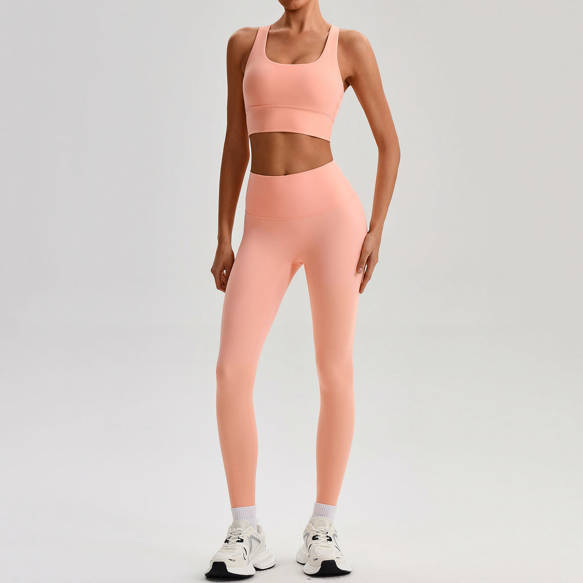 Women Yoga Fitness Set Sports Bra and Leggings