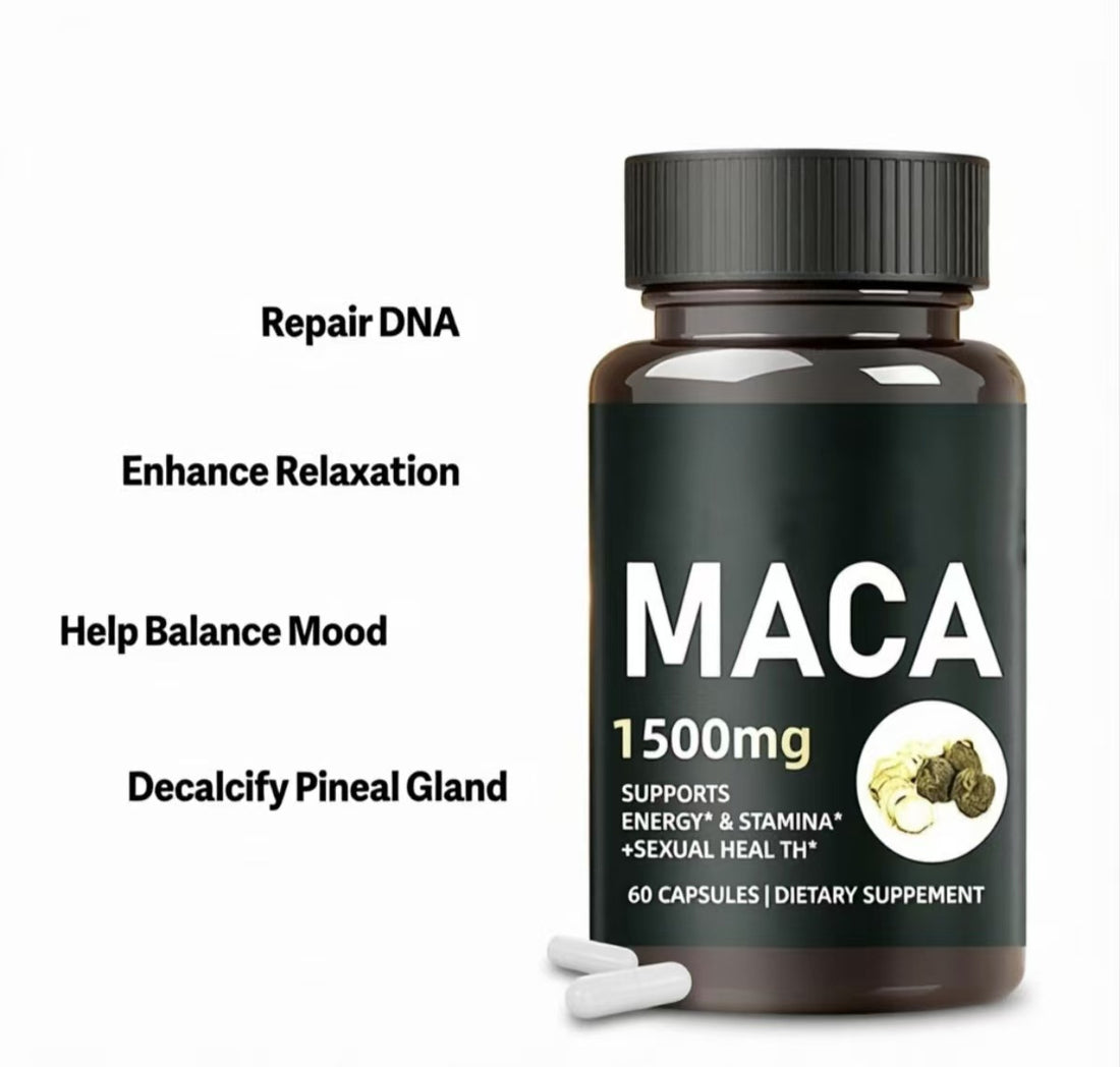 Maca Root Nutritional Supplement Capsules