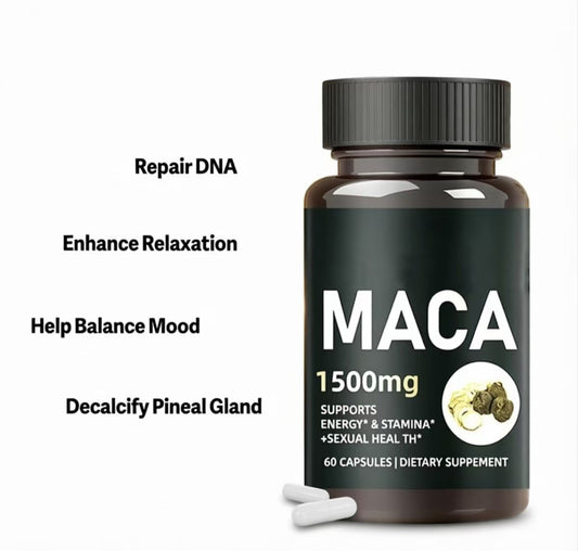 Maca Root Nutritional Supplement Capsules