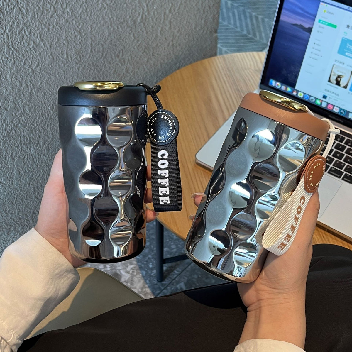 New smart coffee cup