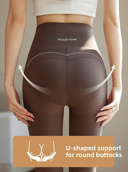 High-Waisted Brushed Yoga Pants