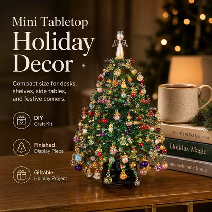 DIY Beaded Christmas Tree Craft Kit