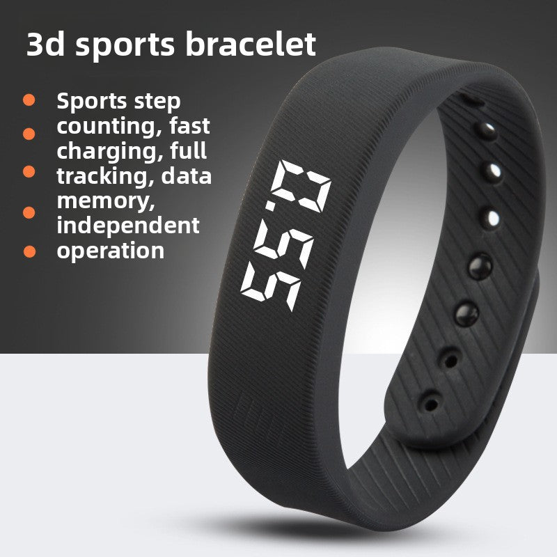 Smart Fitness Bracelet with Round Color Display