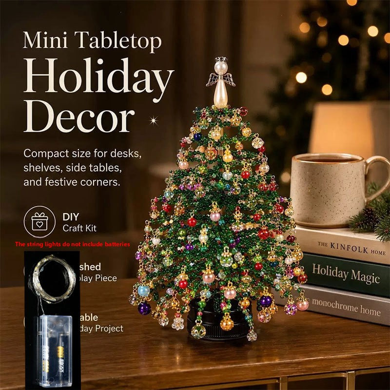 DIY Beaded Christmas Tree Craft Kit