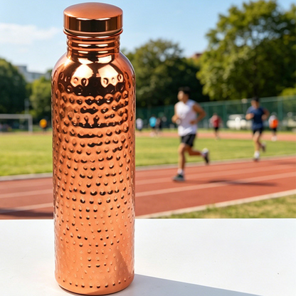 800ml electroplated copper-colored water cup